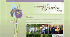 Desktop Screenshot of harpswellgardenclub.org